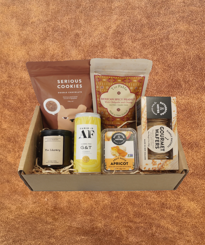 Snack Time Luxury gift box by Jervois Road Gifts