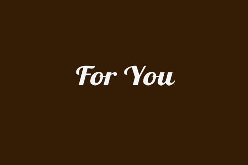For You Card