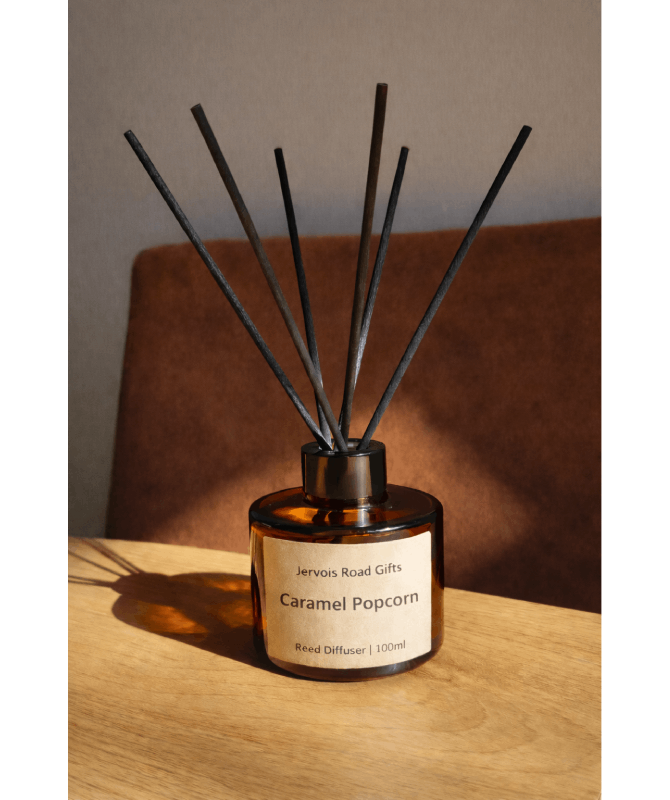 Jervois Road Gifts - Caramel Popcorn - Reed Diffuser